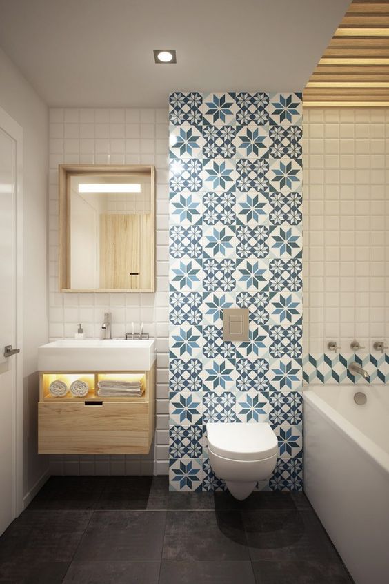Azulejos baño cuadritos: azulejos baño en los diseños de última ...