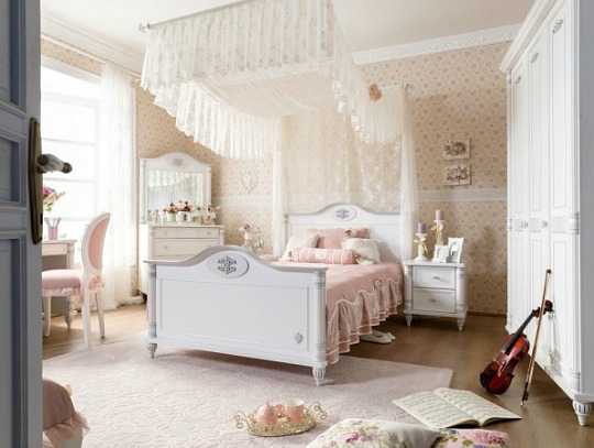Habitaciones para niñas estilo vintage – dabcre.com