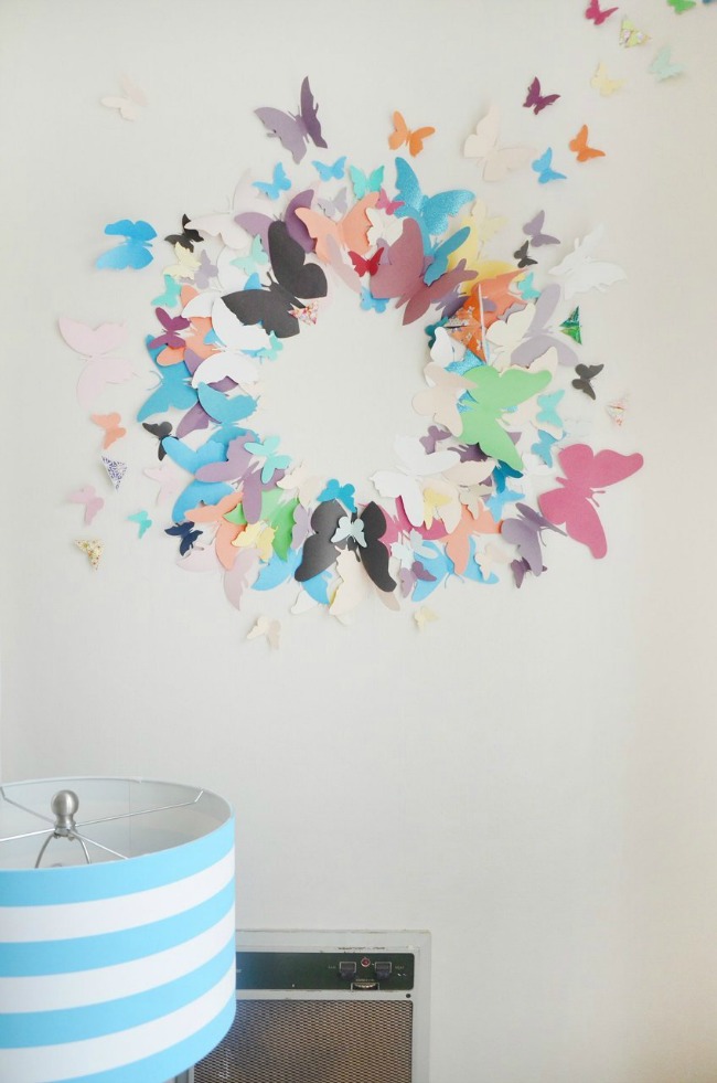 Decoracion paredes Murales mariposas para cuartos