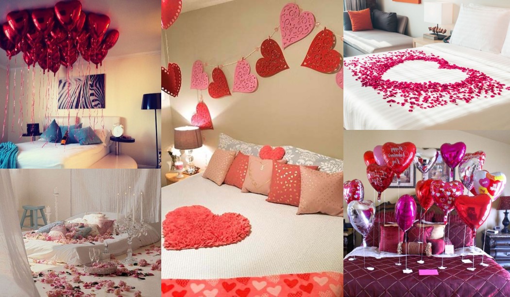 11 Ideas para decorar el dormitorio en San Valentín