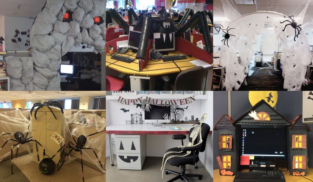 16 Originales ideas para decorar la oficina en Halloween