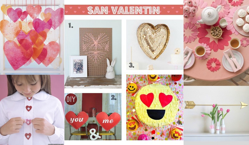 Decorar la casa para San Valentín, DIY San Valentín