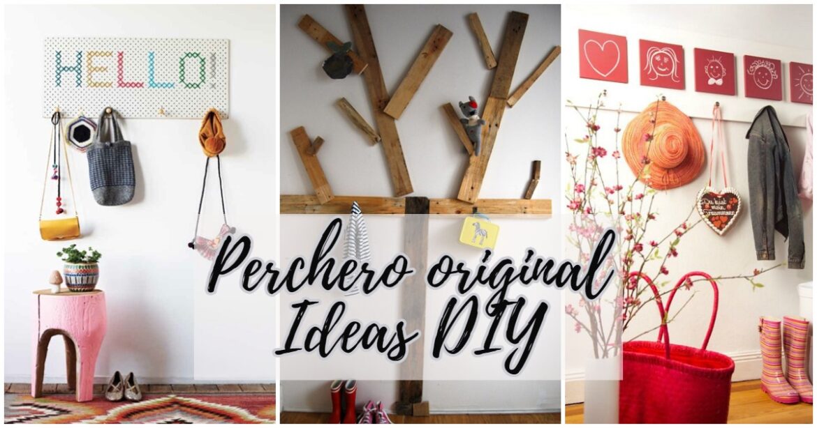 Perchero original Ideas DIY