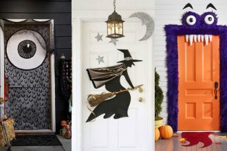 Ideas para decorar tu puerta en Halloween