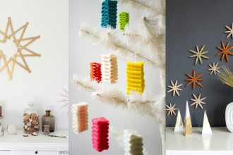 Adornos navideños caseros, manualidades originales