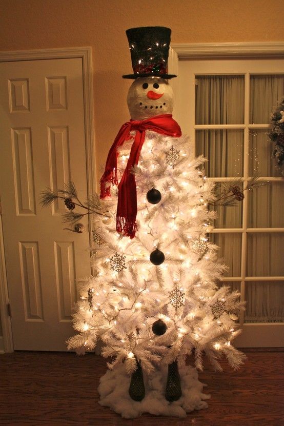 Árbol de Navidad muñeco de nieve