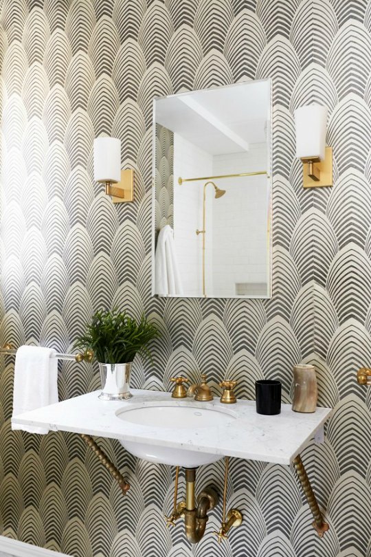 Inspiración para decorar tu aseo o baño de cortesía