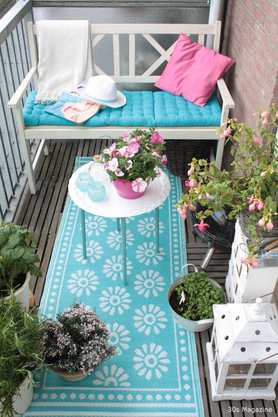 Balcones pequeños, inspiración