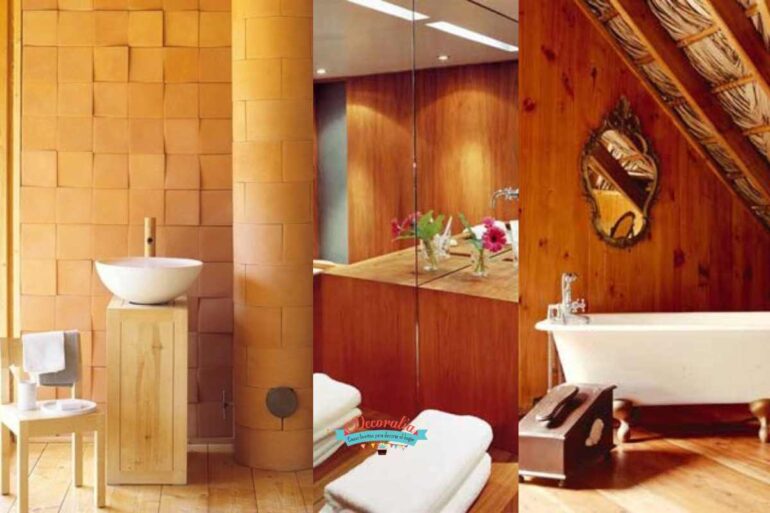 baños de madera