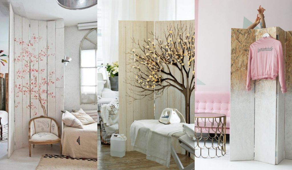 Separar ambientes con biombos. Ideas Decoración hogar Decoralia.es