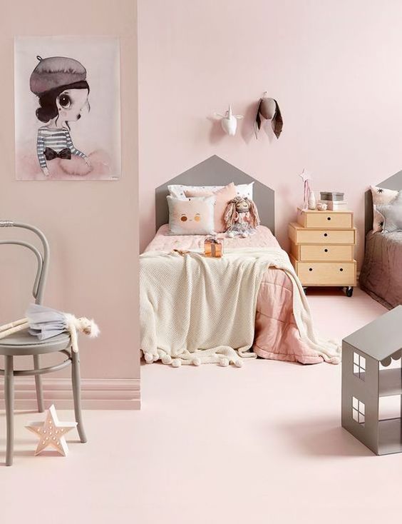 Cabezas de animales de Peluche para habitaciones infantiles