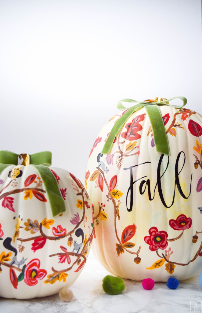 Decorar Calabazas  Románticas