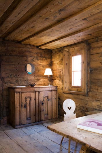 Casa rústica: protagonista la madera