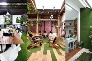 Ideas para decorar tu jardín o terraza con césped artificial