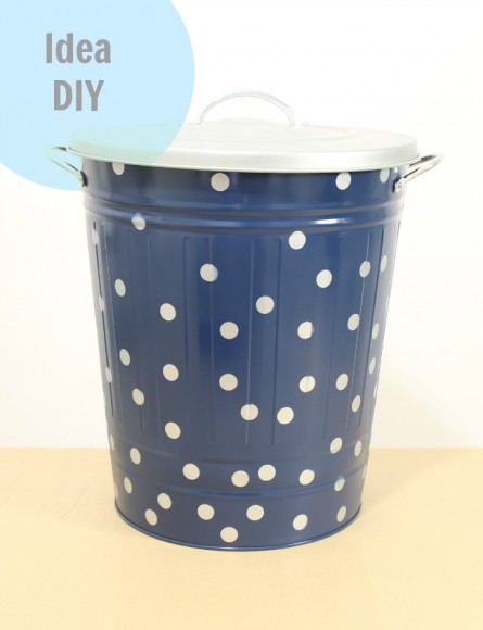 DIY Personalizar el cesto de la ropa. Decoralia, decoración hogar