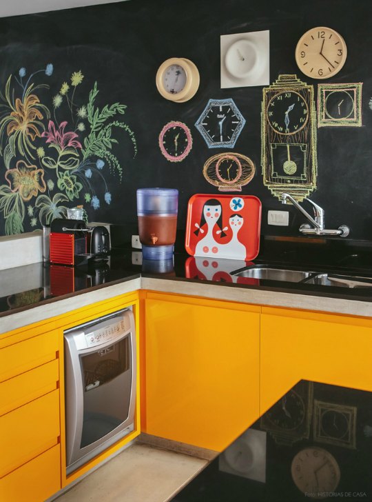 Pintura pizarra cocina