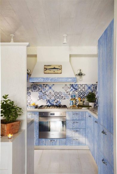 Cocinas de apartamentos playa - 20 FOTOS con ideas decorativas