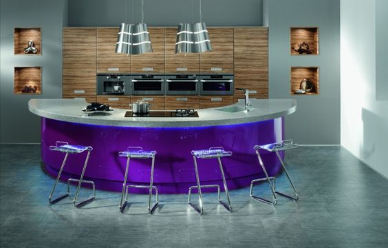 Cocinas Ultra Violete Pantone 2018