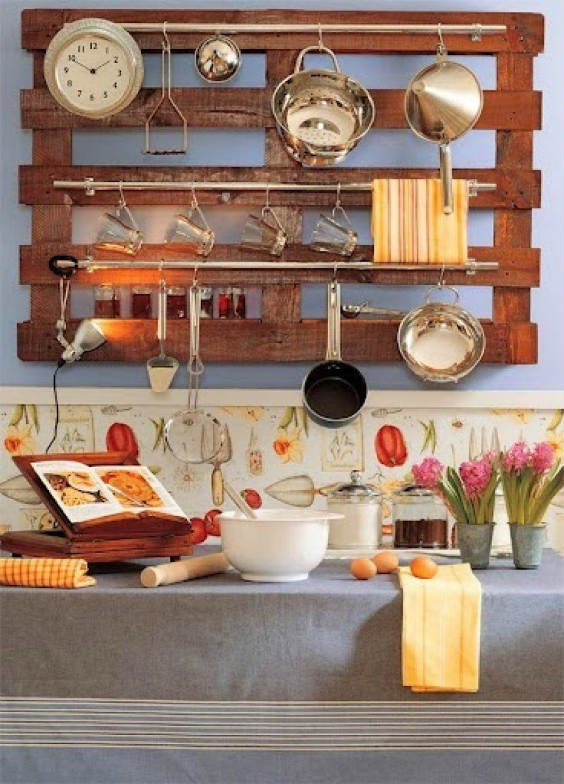 Decorar cocinas con palets