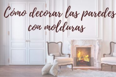 Cómo decorar las paredes con molduras