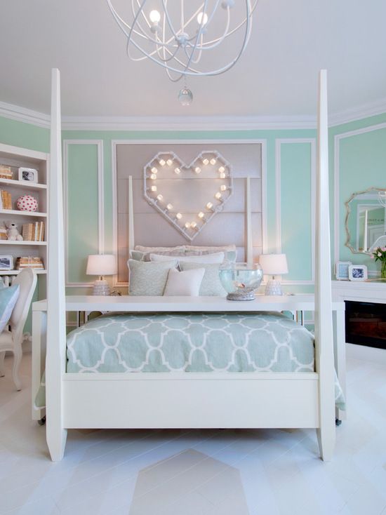 Decorar con corazones el dormitorio