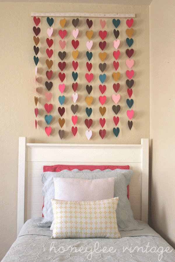 Ideas para decorar con corazones las habitaciones infantiles