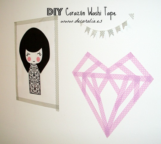 DIY Corazón en la pared