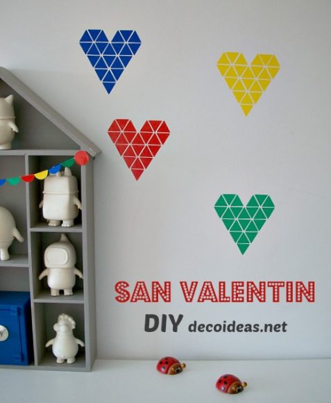 DIY Corazón en la pared