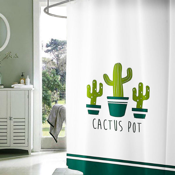 Cortinas de ducha originales: cactus