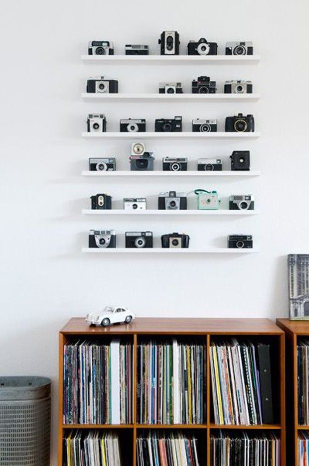 Decorar con cámaras de fotos