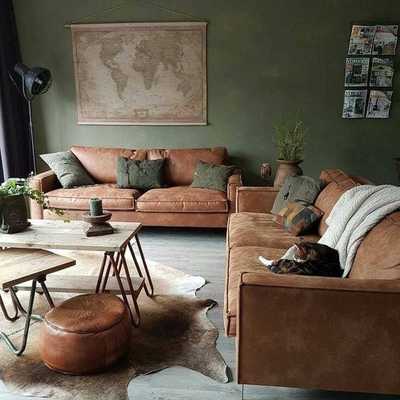 Ideas para decorar con mapas el salón