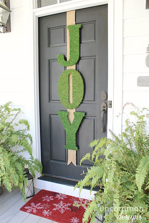 Decoración de puertas de Navidad