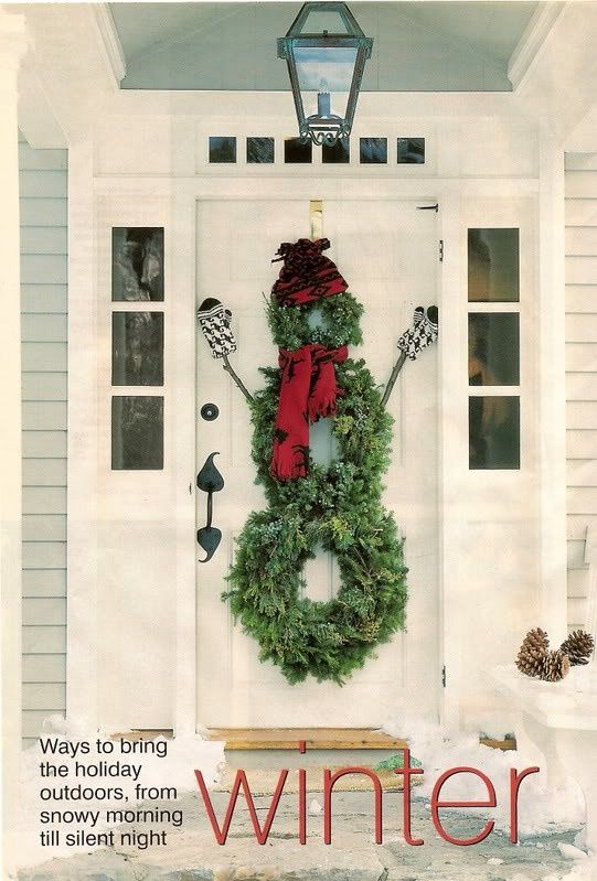 Decoración de puertas de Navidad