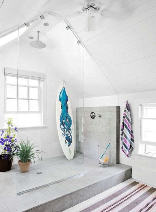 Decorar con tablas de surf