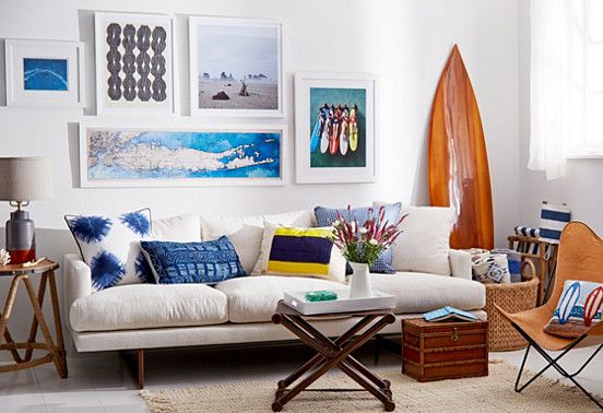 Decorar con tablas de surf