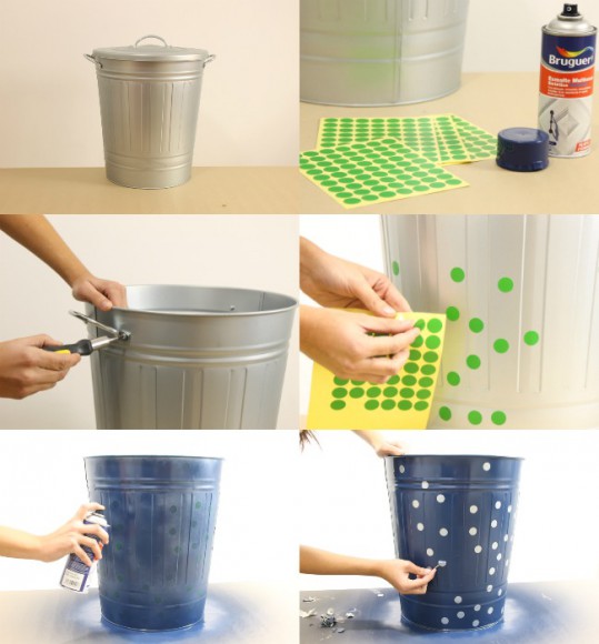 DIY Personalizar el cesto de la ropa. Decoralia, decoración hogar