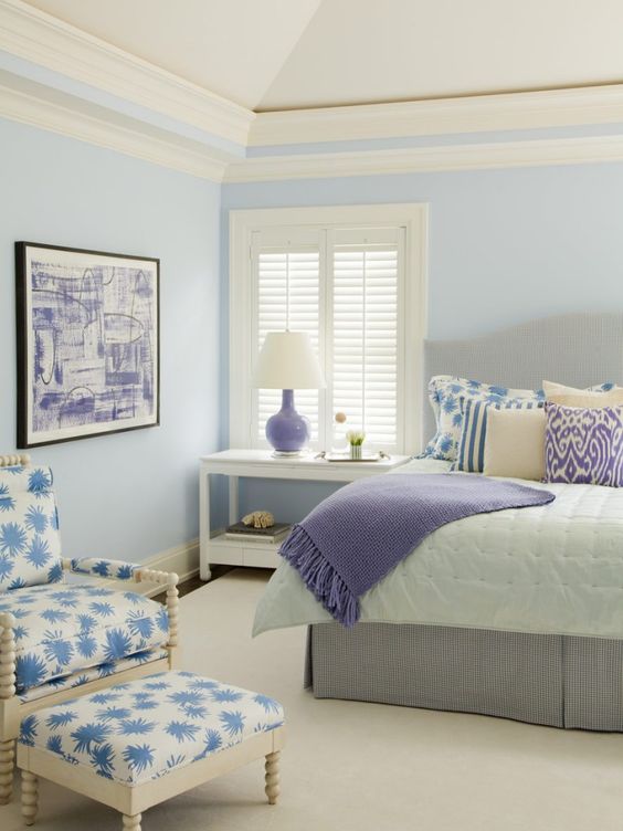 15 Dormitorios azules. Decoración hogar. Decoralia.es