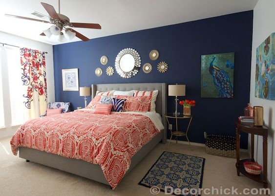 33 Dormitorios azules. Ideas para pintar y decorar habitaciones en azul