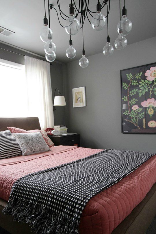 Decorar el dormitorio en color gris
