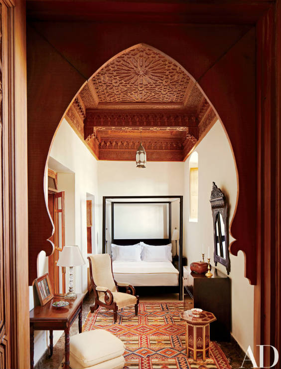 Dormitorio marroquí