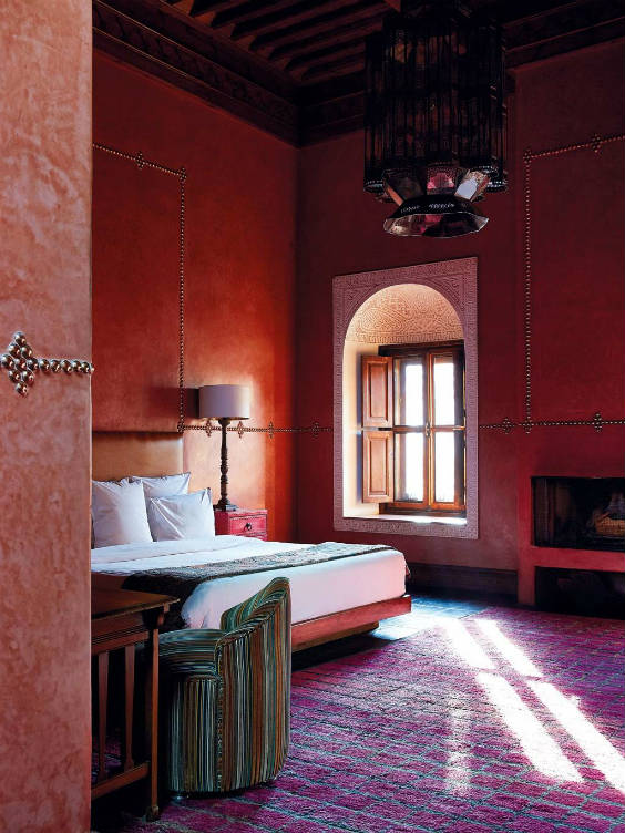 Dormitorio marroquí