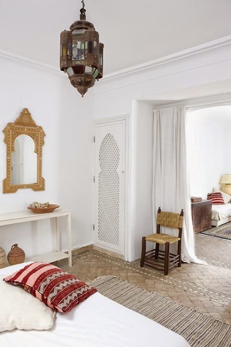 Dormitorio marroquí