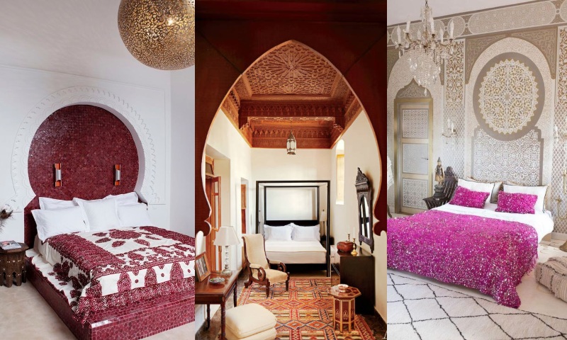 Dormitorio marroquí o árabe, fotos e ideas