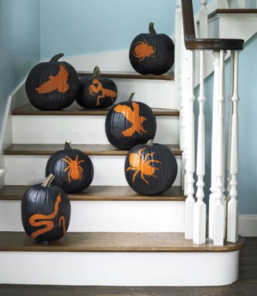 Decoración escaleras Halloween - 14 ideas originales