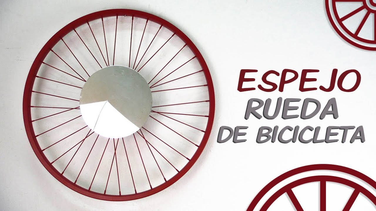 Espejo rueda bici