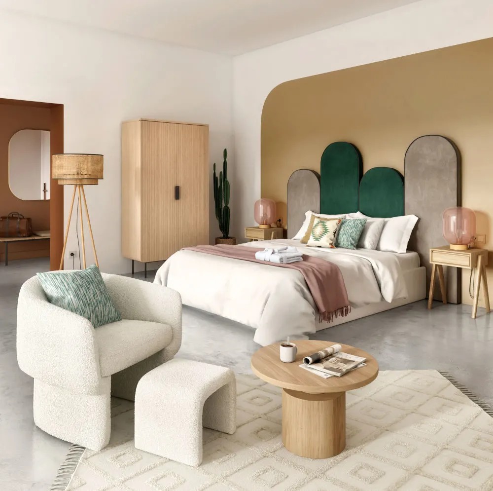 Tendencia Bold dormitorio