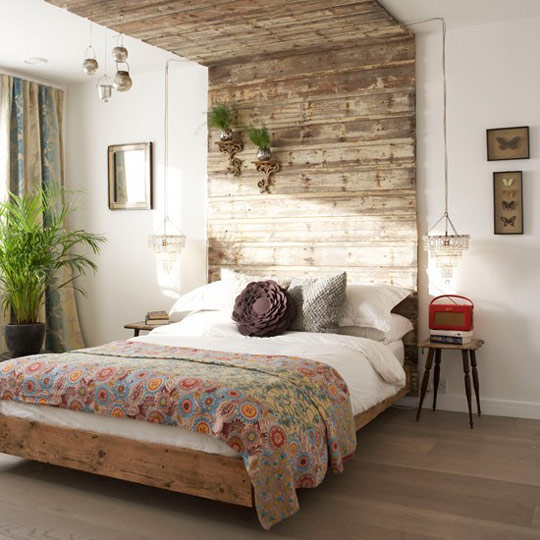 Habitaciones rusticas con madera