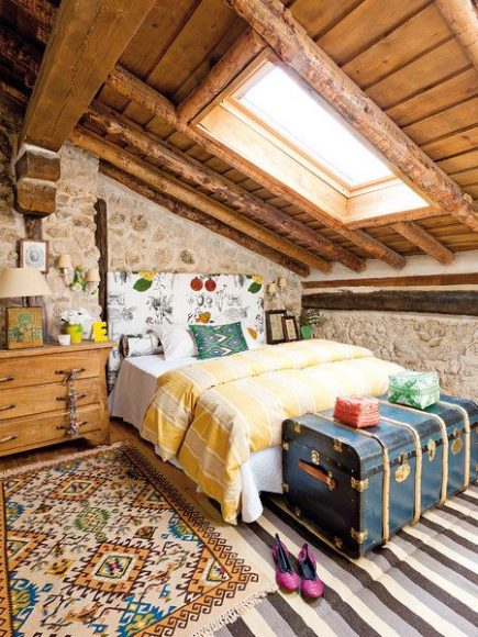 Habitaciones rusticas con encanto y personalidad 22 FOTOS