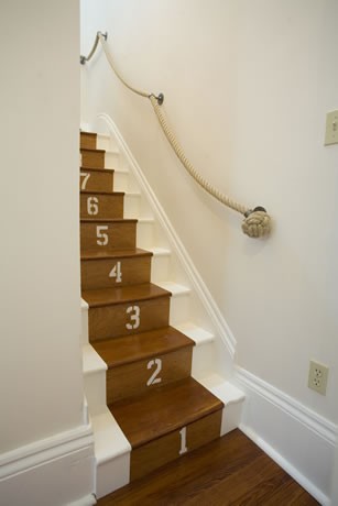Idea decoración escaleras