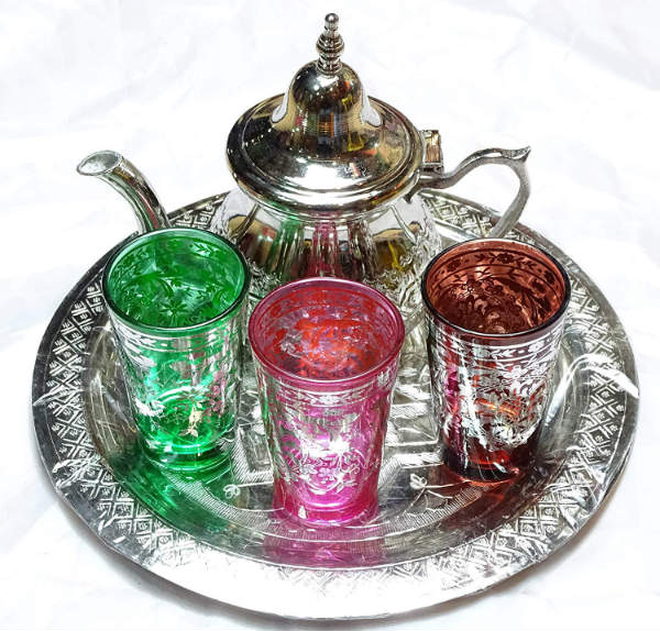 Comprar juego de té marroquí